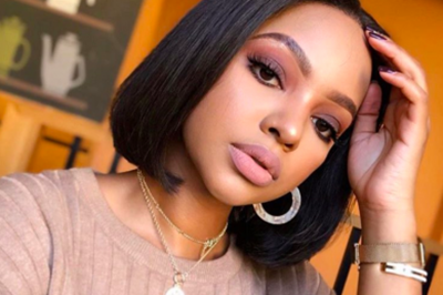 Mihlali Ndamase sets tongues wagging with Lewis Hamilton picture cred