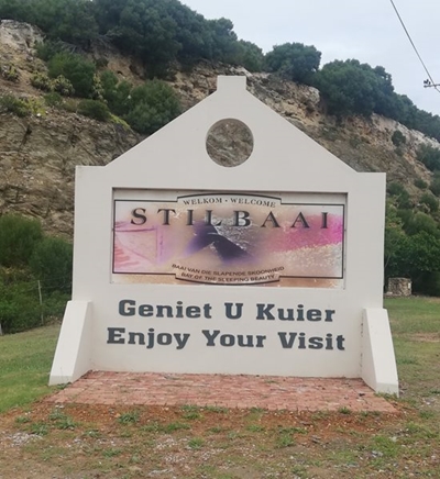 Nuwe voorkoms vir Stilbaai verwelkomingsbord