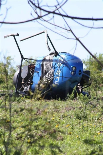 Opvolg: Vlieënier oorleef helikopter-val