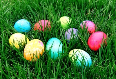 Easter egg hunt on Friday