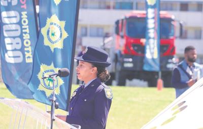 Officer leads the way to greener future