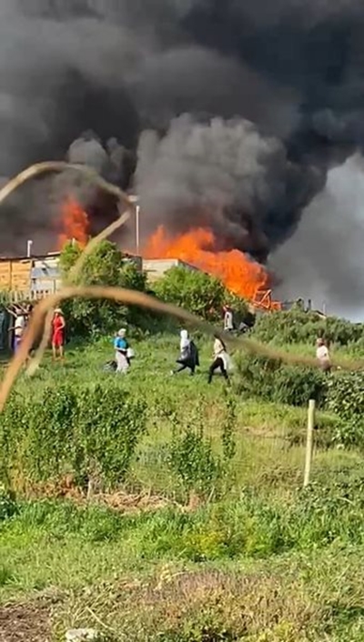 Fire guts Smutsville 