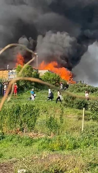 Fire guts Smutsville 
