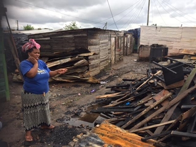 Fire victims need help