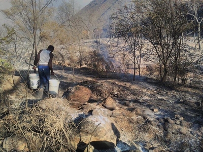 Brand in Gamkaskloof
