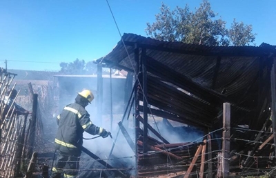 Man verloor alles in brand