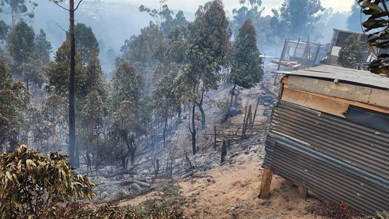 Fire razes up to 20 structures in Bongani, Concordia and Khayalethu ...