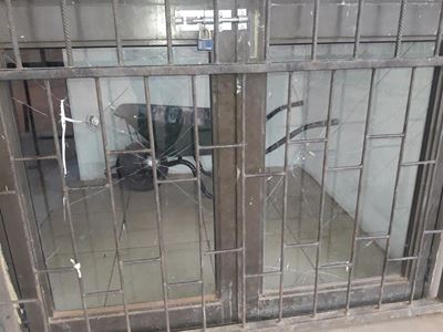 Vandalisme by jeugsentrum ruk handuit