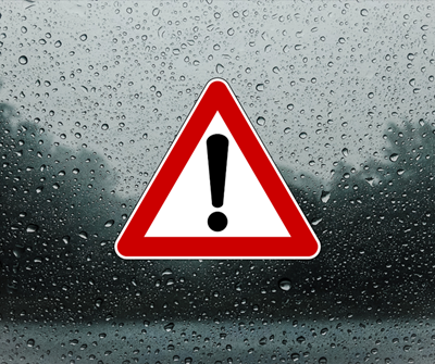 Weather warning: Cold front 