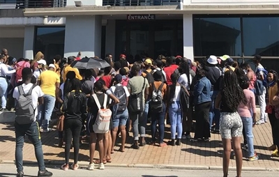 Police intervention needed during student protests