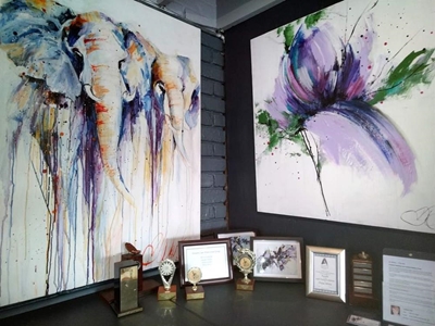 First open studio's a roaring success