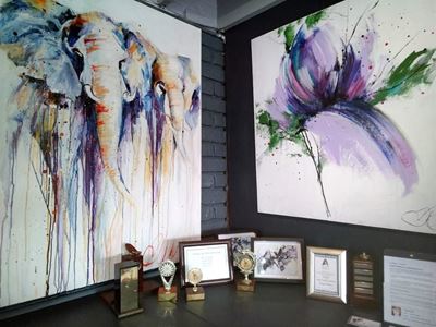 First open studio's a roaring success
