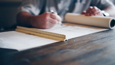 Electronic submission of building plans