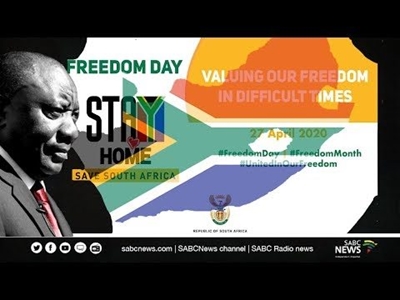 Freedom Day through virtual broadcast