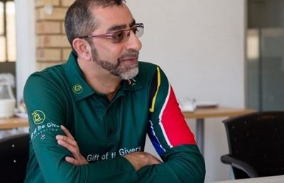 Gift of the Givers launch crowdfund to support doctors on the frontline