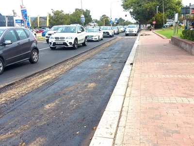 York Street upgrade switched to southbound lanes