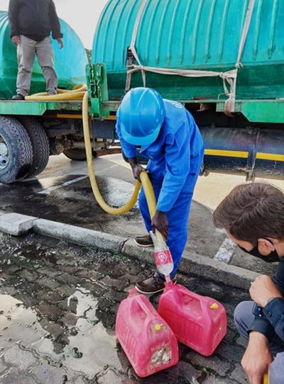 Update on water trucks