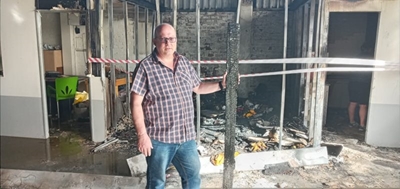 Fire at Garden Route Food Pantry