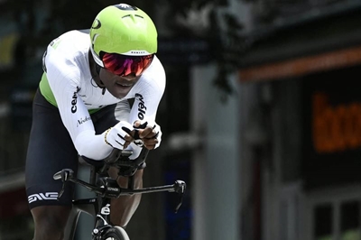 Dlamini first black South African rider on Tour de France