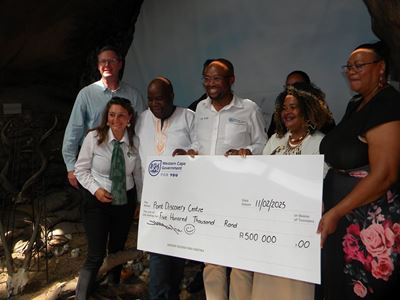 Point Discovery Centre ontvang R500 000