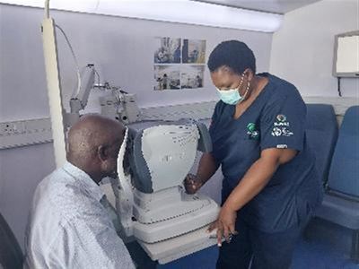 Raf wellness bus takes to streets in George