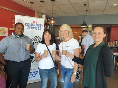 Life launches 'coffee with a cause'
