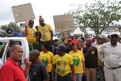 Update: Protests in George