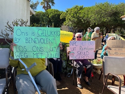 Protesters hand over list of their demands: Benevolent Park