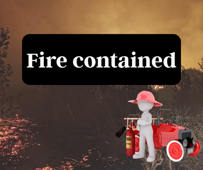 Update: Garden Route Wildfire contained