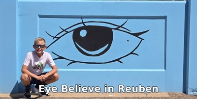 'Eye believe in Reuben'