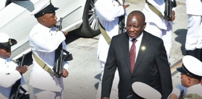 President Ramaphosa salutes SA Armed Forces