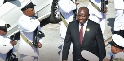 President Ramaphosa salutes SA Armed Forces