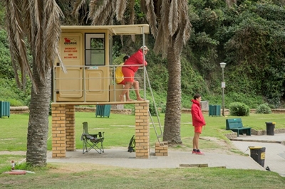 Lifeguards still on duty