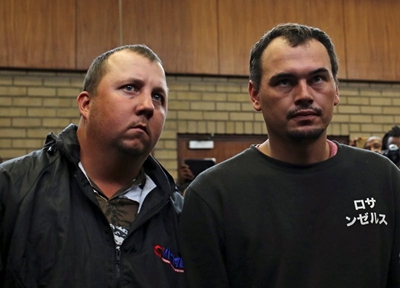 Coffin assault duo denied bail to appeal convictions