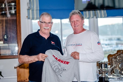 A breezy day at the Knysna Yacht Club prize-giving