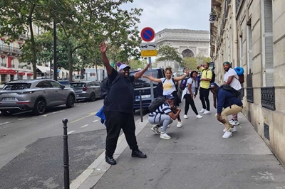Bok supporters, the Gwijo Squad, finally arrive in France after years of saving 