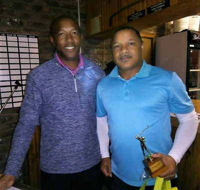Dawie Jansen shows skills at golf day