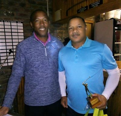 Dawie Jansen shows skills at golf day