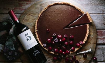 Recipe: No-bake dark chocolate and peanut butter tart