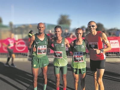 Locals shine in Cape Town