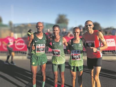 Locals shine in Cape Town