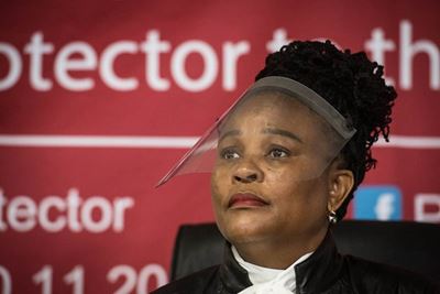 Mkhwebane shielded Magashule, Zwane in Vrede dairy report, Parliament told