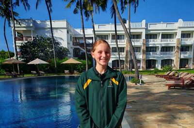 Kayleigh does well in African schools chess championship