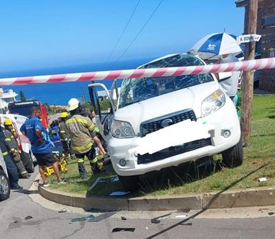 Motor vehicle accident in Dana Bay