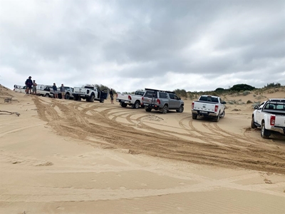 Nuwe 4x4-speelplek in Witsand se duine