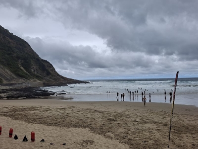 Blue flag temporary lowered for Victoria Bay