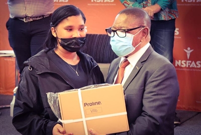 70 laptops for South Cape College students