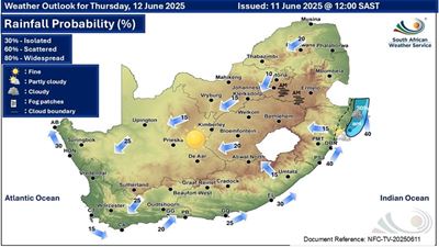 Cool temperatures but clear skies on Thursday