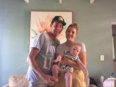Couple grateful to celebrate first Easter with baby son