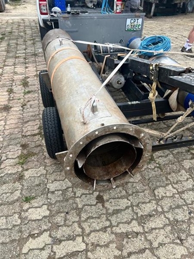 Installation of Charlesford pump under way